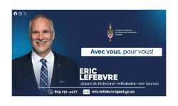 Éric Lefebvre - Député Richmond—Arthabaska